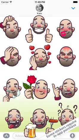 Game screenshot Stickers - Man & Wife hack