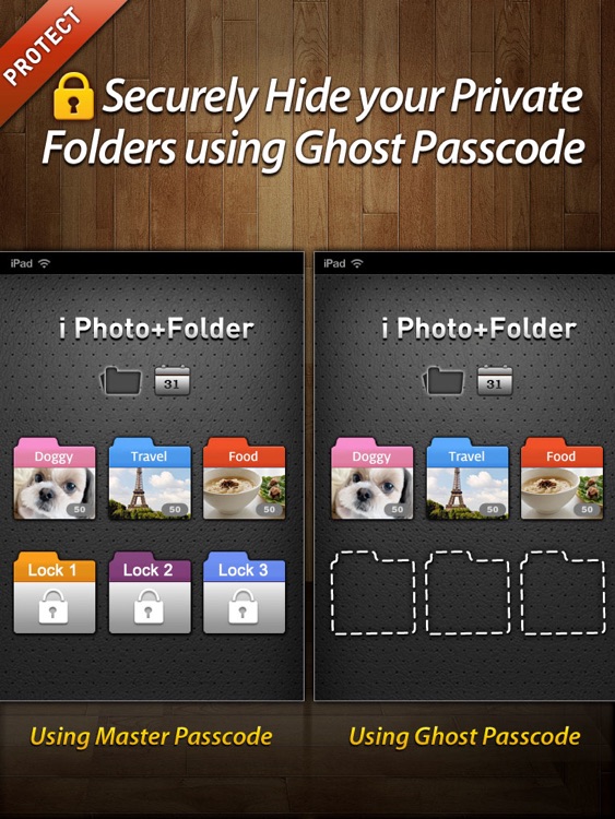 Secret Photo+Folder HD for iPad