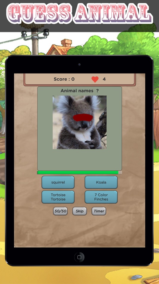 Guess Animal Name Quiz - 1.0 - (iOS)