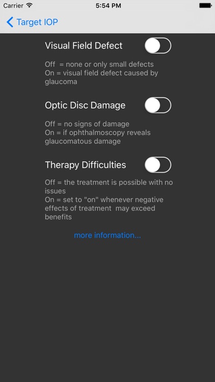 Target Intraocular Pressure Calculator
