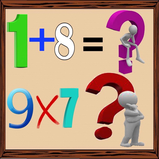 Games funny math icon