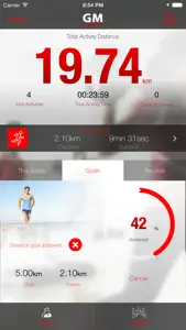 GymMate - Running, Cycling & Fitness Tracker screenshot #2 for iPhone