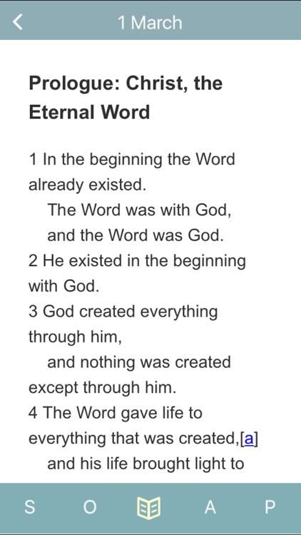 Lent - John Daily Bible Reading S.O.A.P. 2017