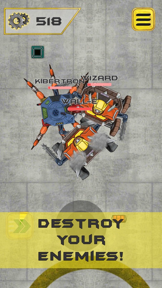 #3. Clash of Transforming Robots (iOS) 由: Vladimir Jirov