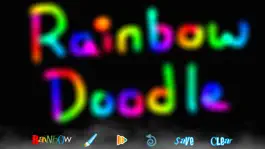 Game screenshot RainbowDoodle - Animated rainbow glow effect apk