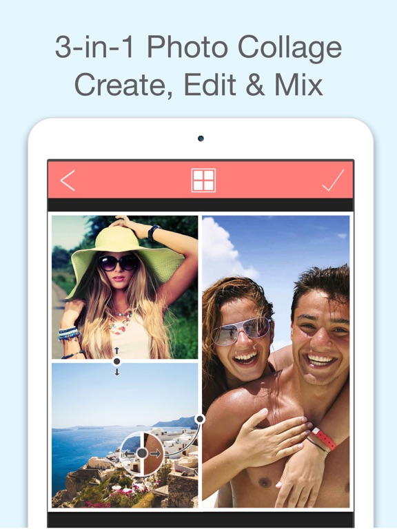 Screenshot #4 pour Photo Collage Maker - Pic Grid Editor & Jointer +