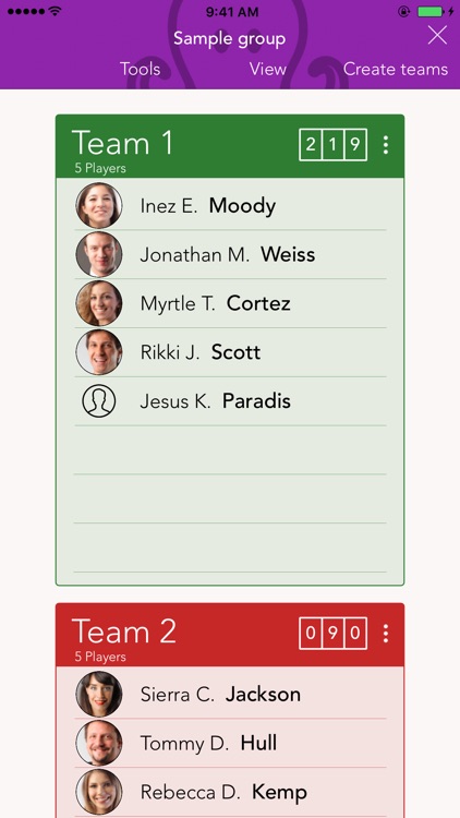 Teams Random team maker