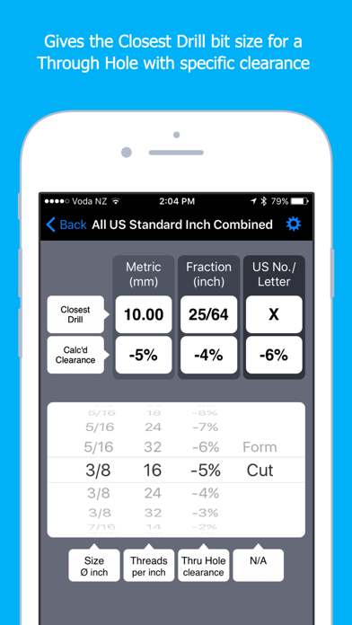 Drill and Tap Tool - Thread Tapping & Through Hole Screenshot