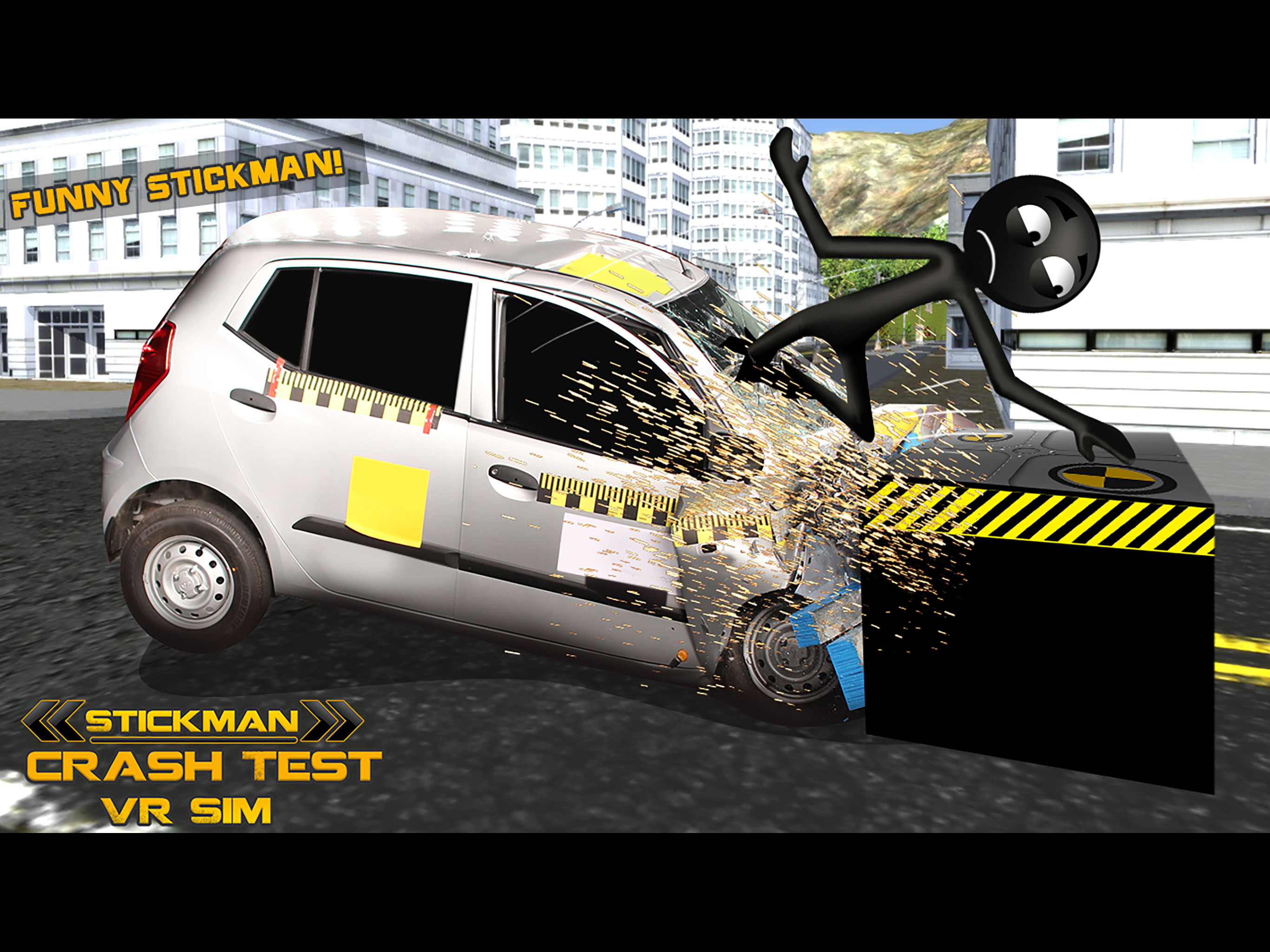 Stickman Crash Test VR Sim