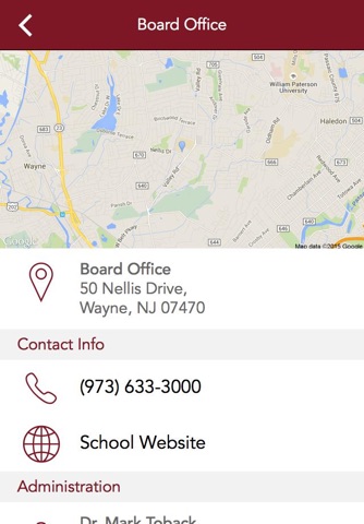 Wayne Township Public Schools screenshot 2