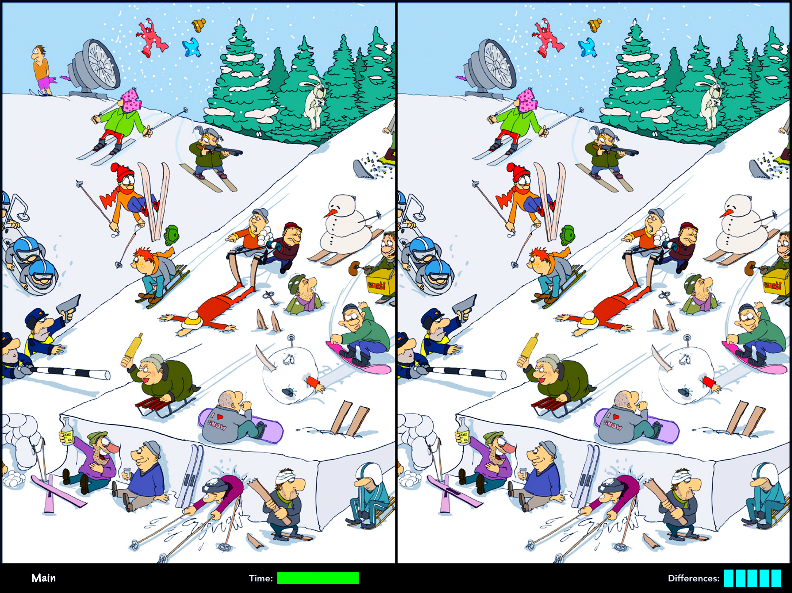 What's The Difference? Spot Hidden Differences