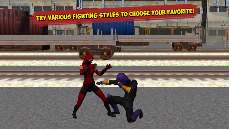 Ninja Kung Fu Street Fighting Challenge 3D Full