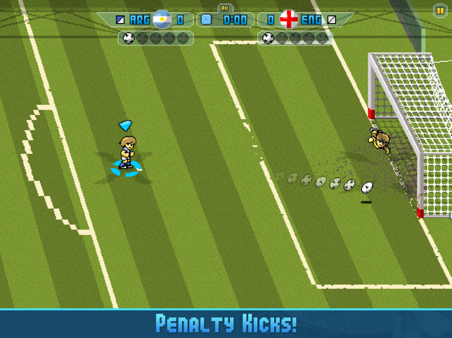 ‎Pixel Cup Soccer 16 Screenshot