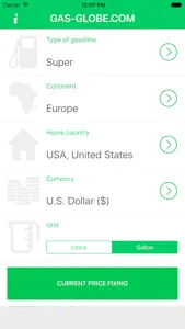GAS-GLOBE screenshot #1 for iPhone