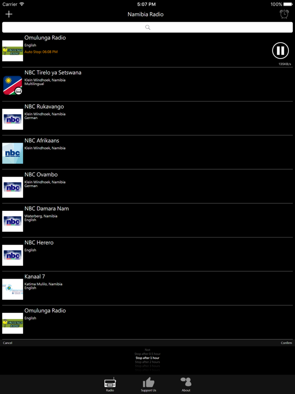 Screenshot #6 pour Namibia Radio