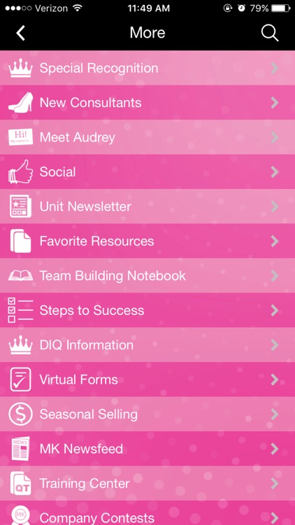 Audrey MacDowall One Step Up Unit