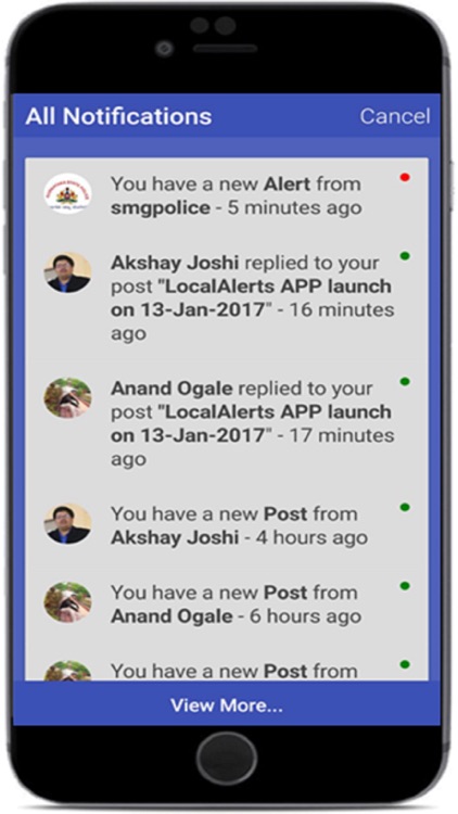 Local Alerts