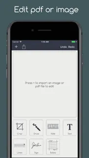 editable image redactor iPhone Captures Décran 1