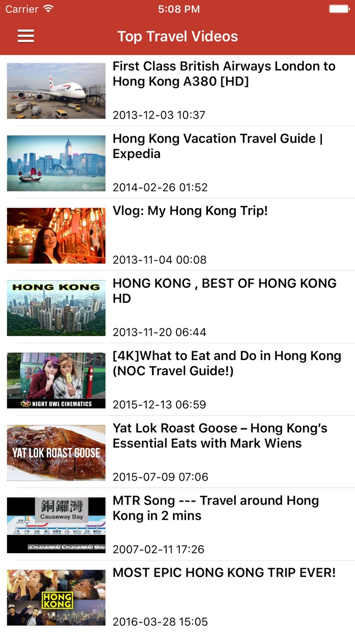 iPhone screenshot