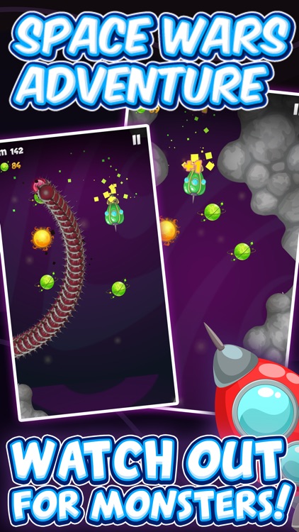 Space Wars Adventure - Collect Stars Avoid Monster