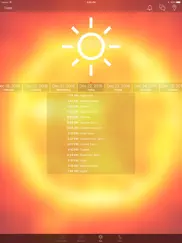 sunrise sunset info ipad resimleri 3