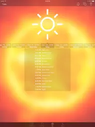 Sunrise Sunset Info ipad bilder 2