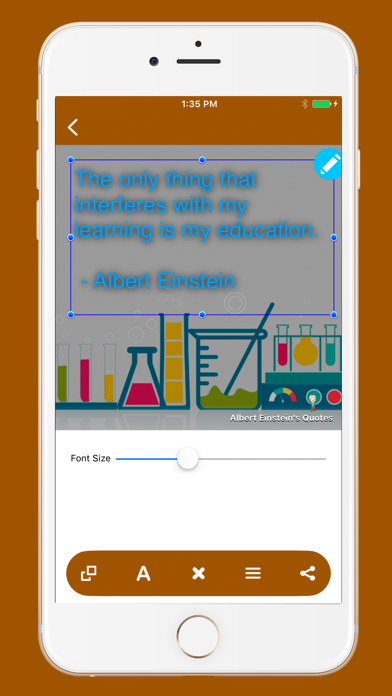 Screenshot #3 pour Albert Einstein's Quotes
