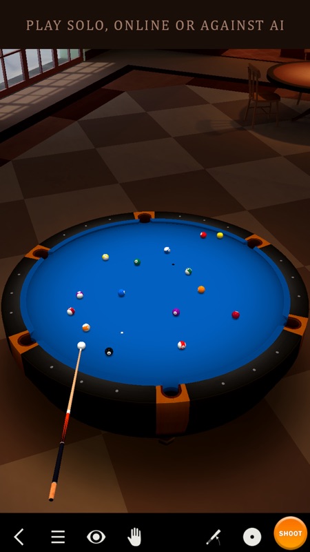 Pool Break Lite 3D Billiards 8 Ball Snooker Carrom screenshot 1
