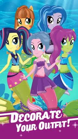 Game screenshot Pony Dress Up Game for Girls - Create Your Mermaid apk