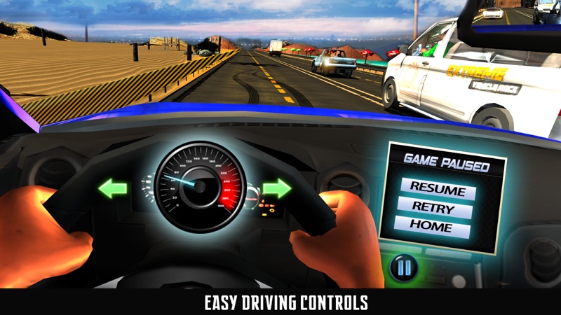 VR Carretera Racing Conductor de coche screenshot 2