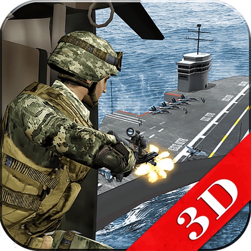 Warship Under Air Naval Attack iOS App