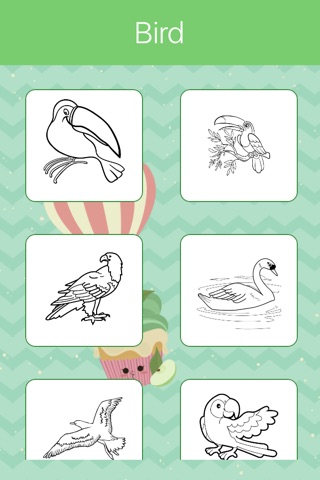 Bird Coloring Book for Kids. Learn to color & draw screenshot 3