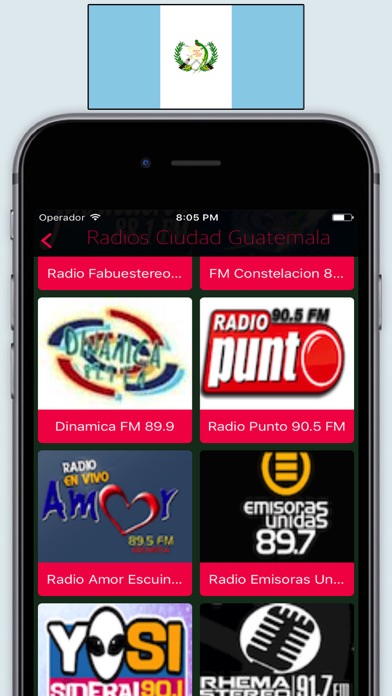 Screenshot #2 pour Radios Guatemala FM - Emisoras de Radio en Línea