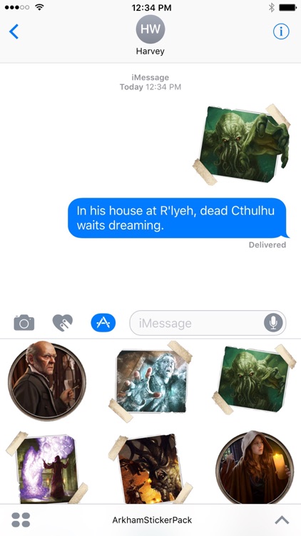 Arkham Horror Stickers