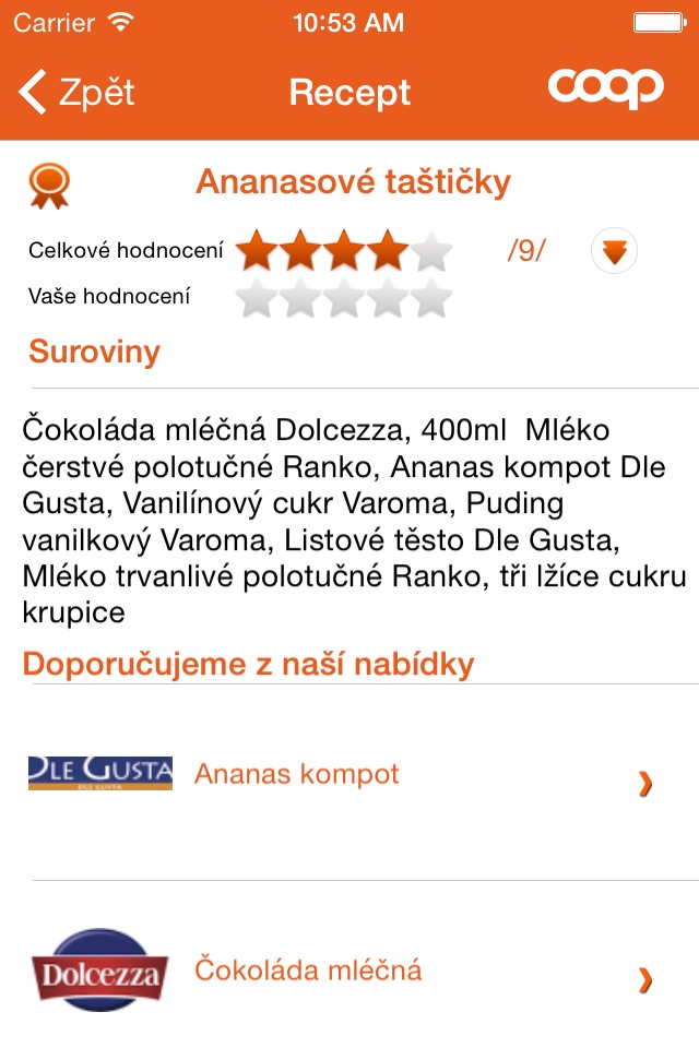 COOP Dobré recepty screenshot 3