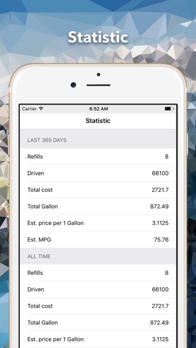 Simple Fuel Tracker - MPG Calculator, Mileage logのおすすめ画像4