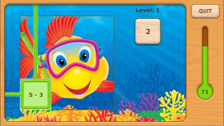 Adventures Kids Sea Subtraction Math Puzzles by Hien Ton