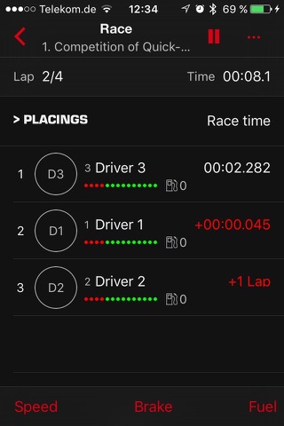 Carrera Race Management App screenshot 3