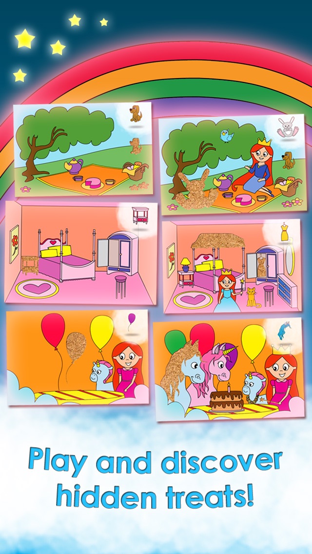 Screenshot #3 pour Princess Jeux Pour Filles Jeux Free Kids Puzzles