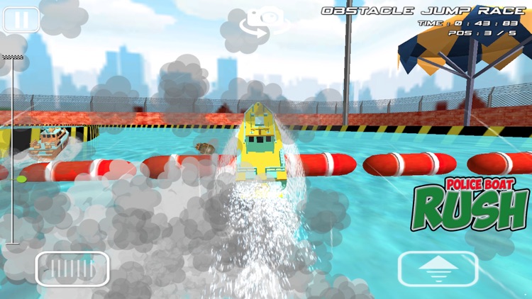 Police Boat Rush : 3D Police Boat Racing For kids screenshot-3