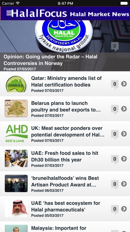 Halal Market News