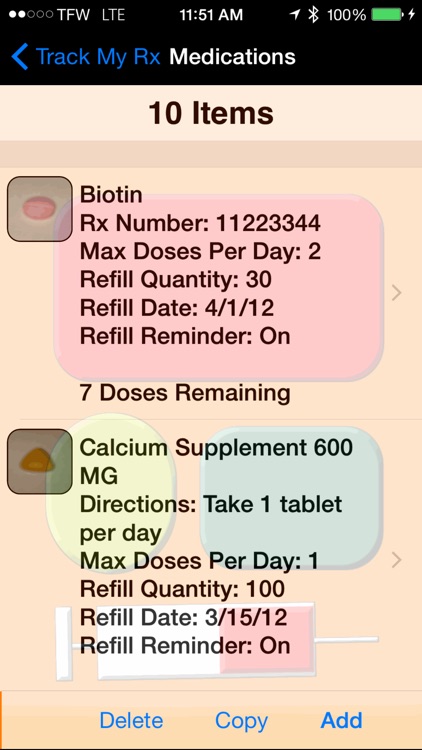 Track My Rx Medication Management
