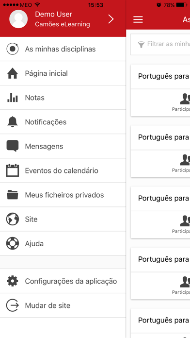 Screenshot #2 pour Camões eLearning