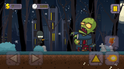 Screenshot #2 pour jeu army héros tir attaque de zombi le mort vivant