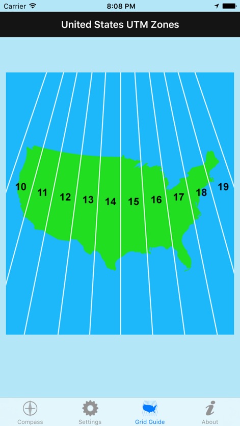 UTM Grid Ref Compass - App de Navegación | MWM
