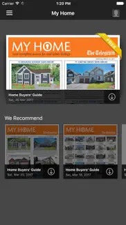 the telegram home buyers' guide iphone screenshot 1