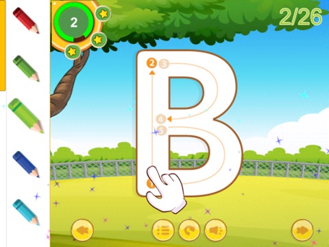 赤ちゃん書き込み アルファベット: フォニックス 英語ゲーム 子ども向け 無料 げーむ無料のおすすめ画像4