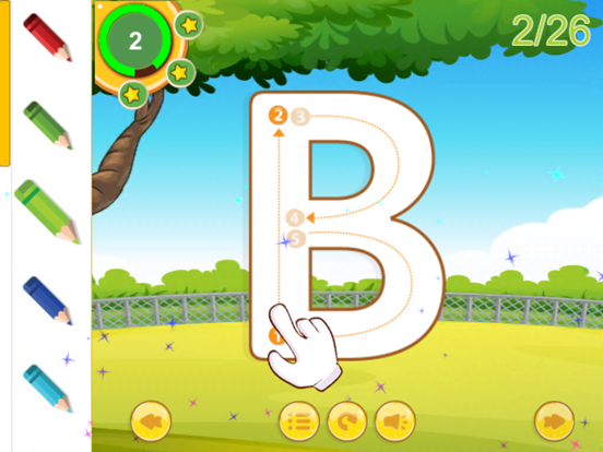 Abc Tracing: Endless Learning Alphabet Toddlers iPad screenshot