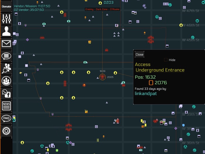 Agent HQ for The Division