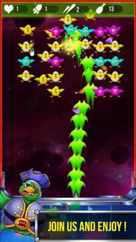 Game screenshot Galaxy Fighter War - Chicken Ship apk